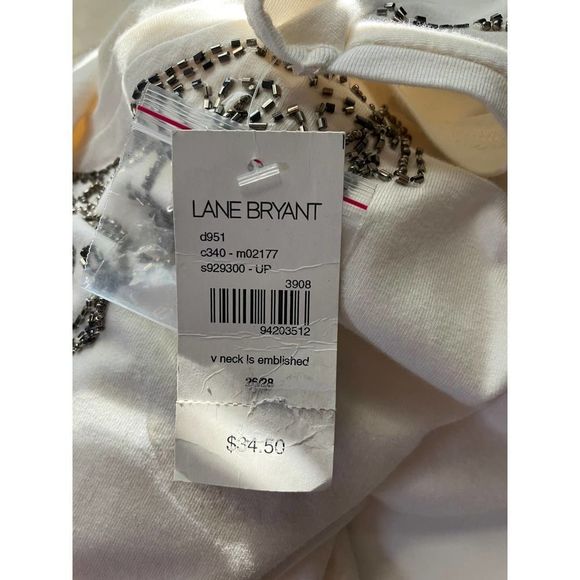 NWT!  Venezia Beige Blouse 26/28! - Picture 6 of 7